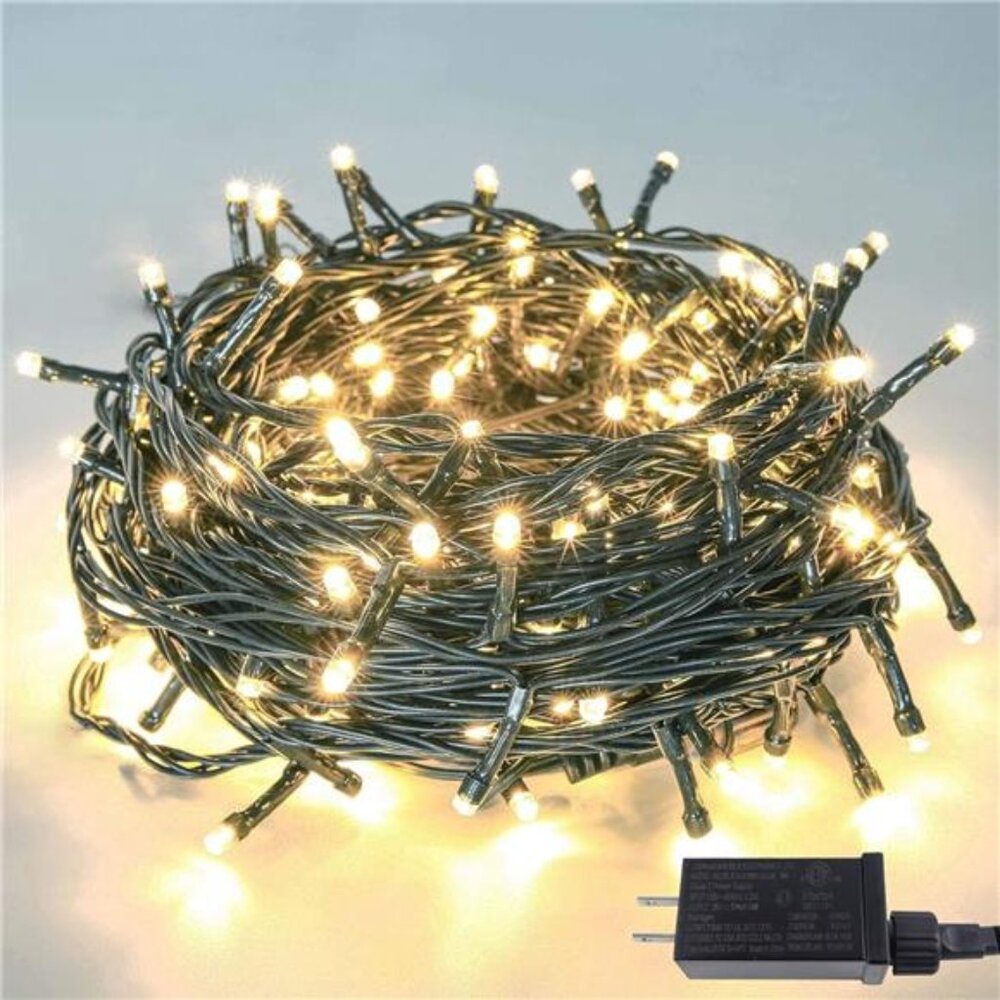 Upgraded 82FT 200 LED Christmas String Lights Outdoor/Indoor, Timer